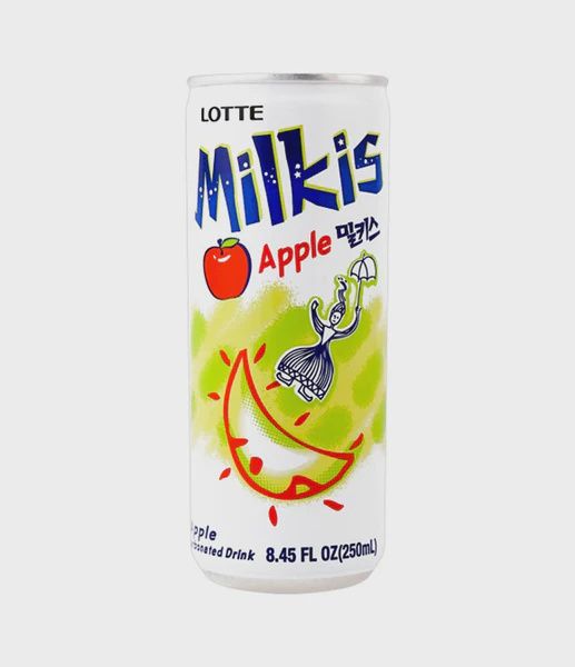 Lotte Milkis  250mL, flavour: Apple