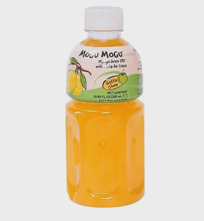 Mogu Mogu Flavored Coconut Drink 320mL, flavour: Mango