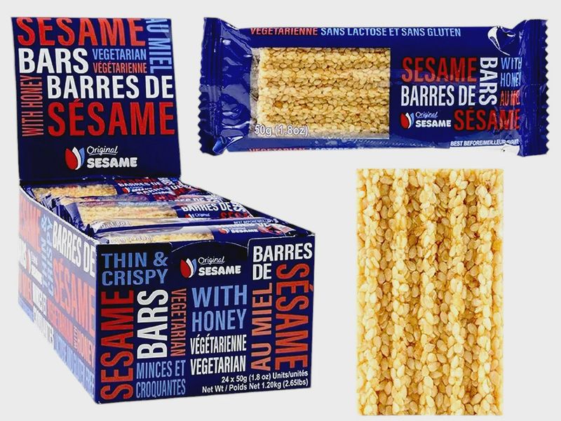 Orig Sesame Bar 3Pk