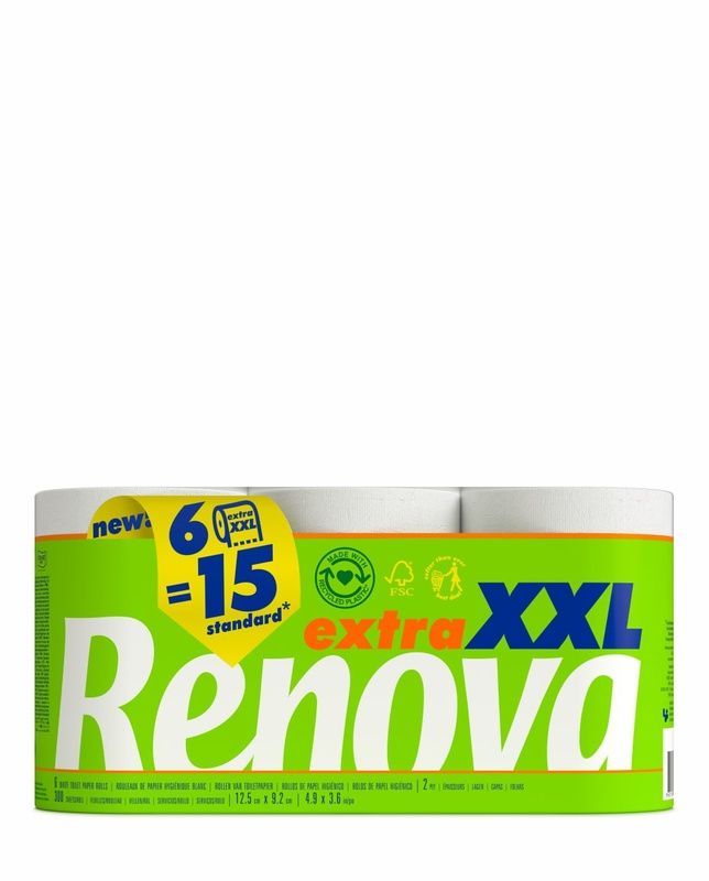Renova Toilet Pap. Ext Larg. 6Pk