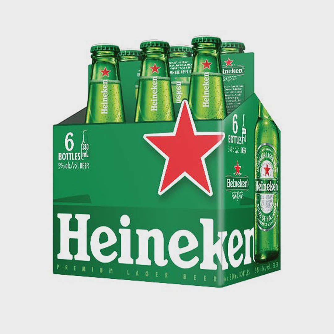 Heineken Lager 6 Pack