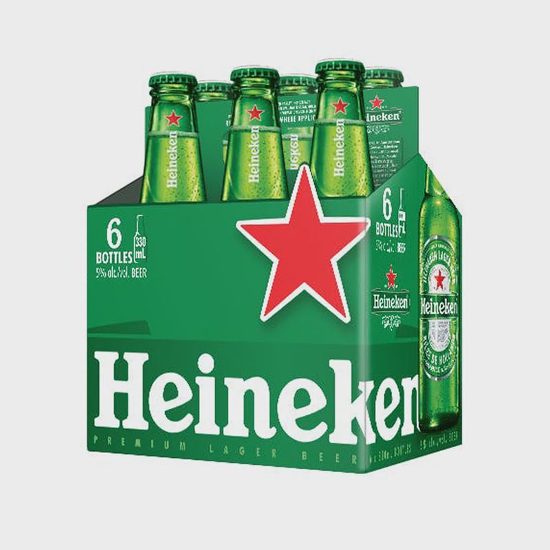 Heineken Lager 6 Pack