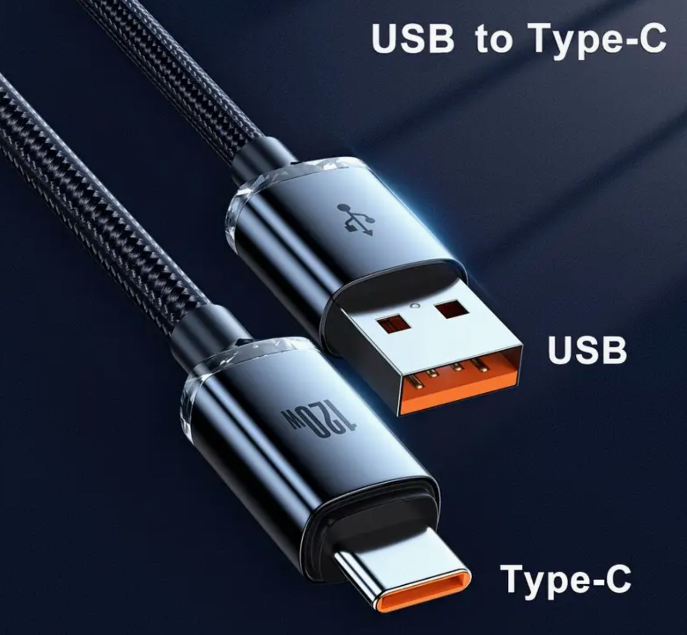 Charger Cable Type C to USB