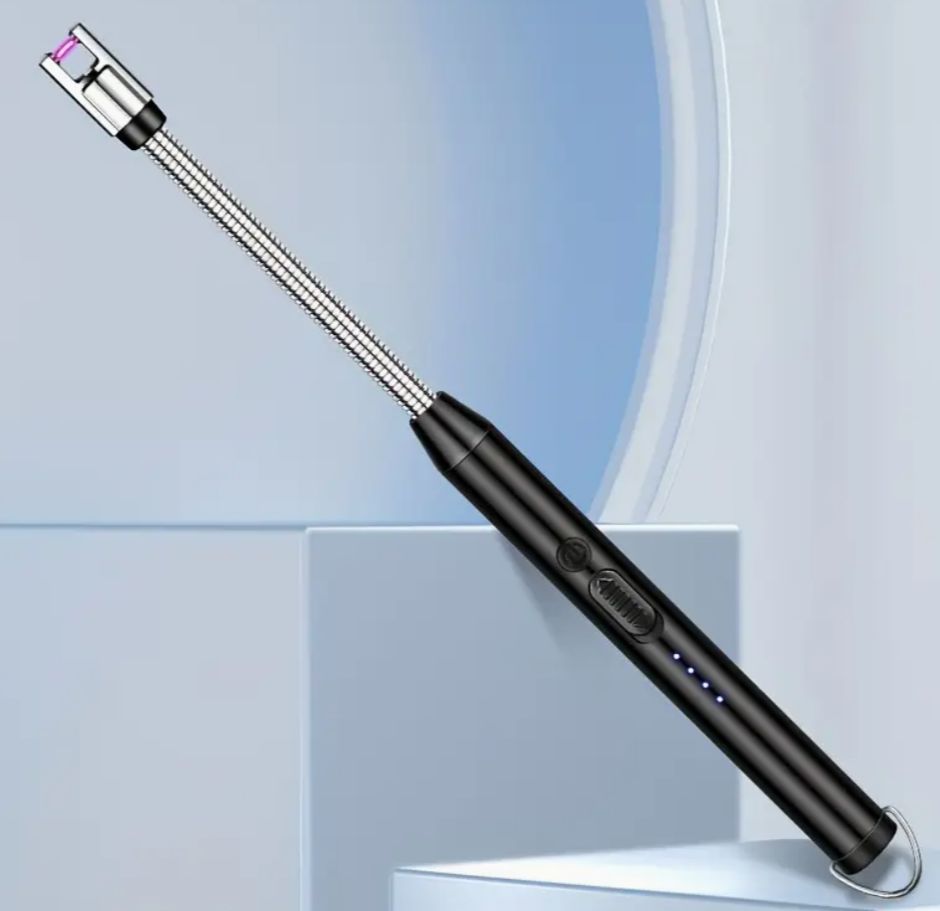 USB Rechargeable Electronic Lighter with Long Nozzle