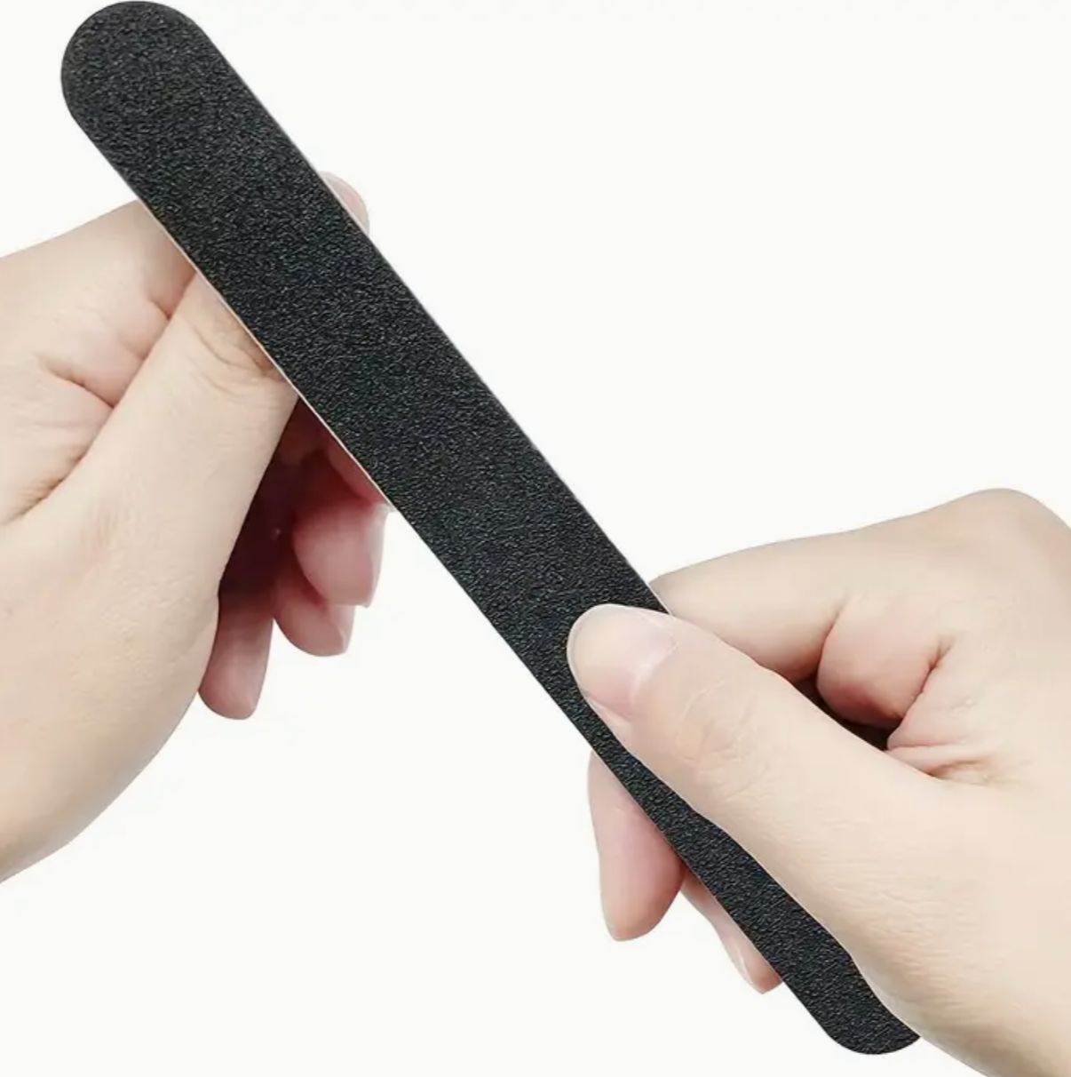 Nail File - 100/180 Grit Black