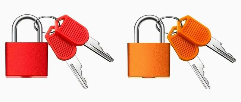 Travel Locks 2pcs Mini with Keys