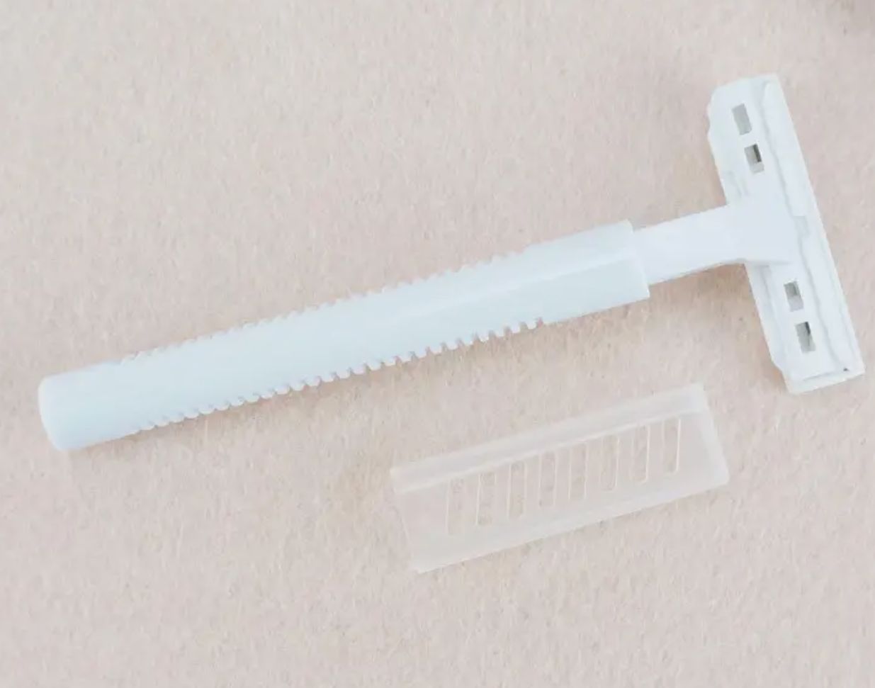 Disposable Stainless Steel Shavers Twin Blade Razors with Aloe Vera Lubrication