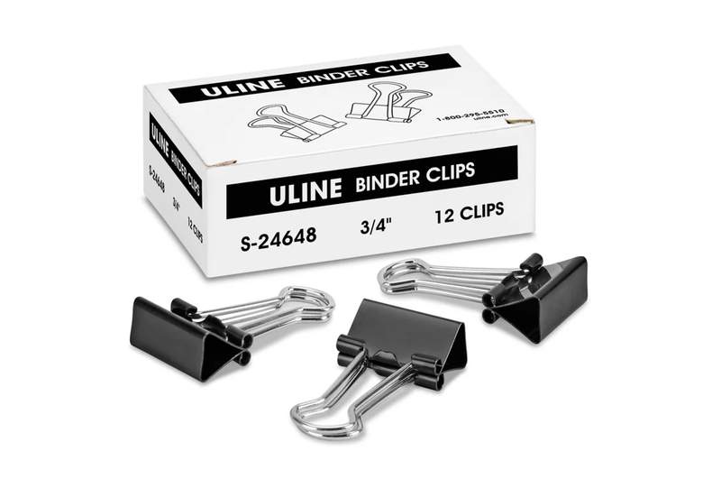 Binder Metal Buterfly Clips 30pcs SMALL