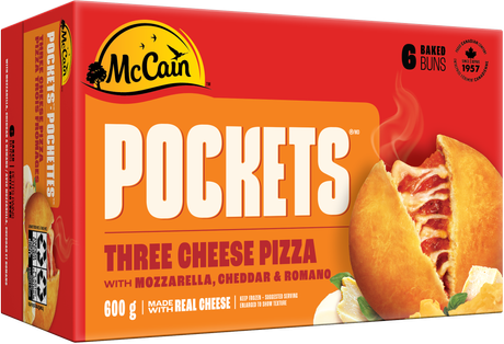 McCain Pizza Pockets, flavour: Cheese (3 piece)