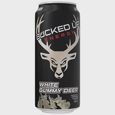 Bucked Up 355mL, flavour: White Gummy