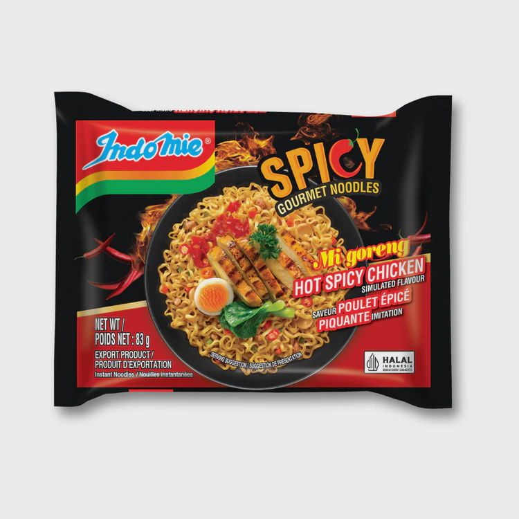 Indomie Hot Spicy Chicken Noodles