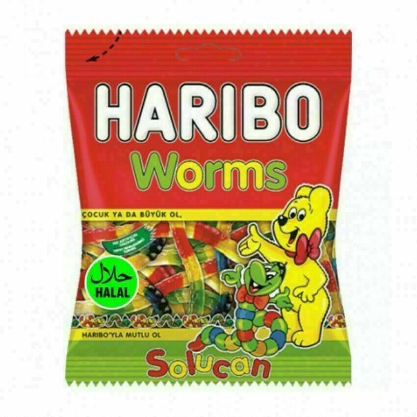 Haribo Worms (Halal) Turkey