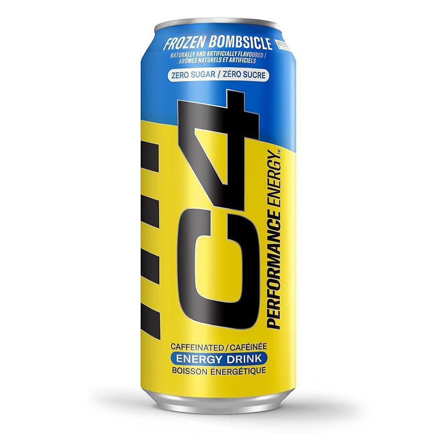 C4 Energy Drink, FLAVOURS: Frozen Bombsicle