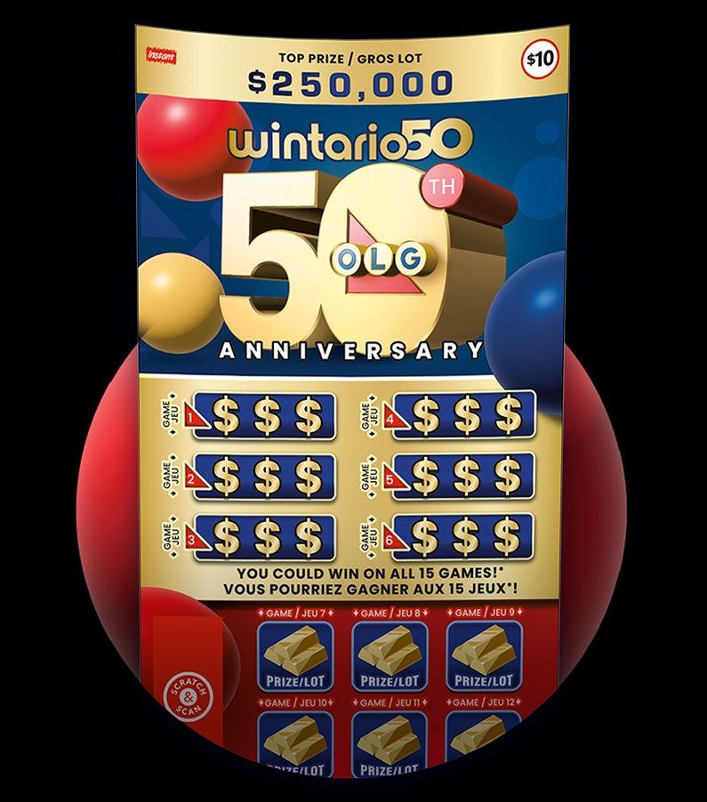 Wintario 50 - $10.00