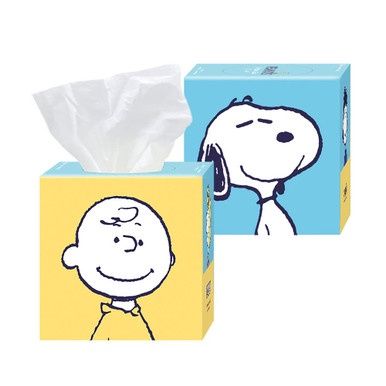 Peanuts Soft Facial Tissue - 70ct