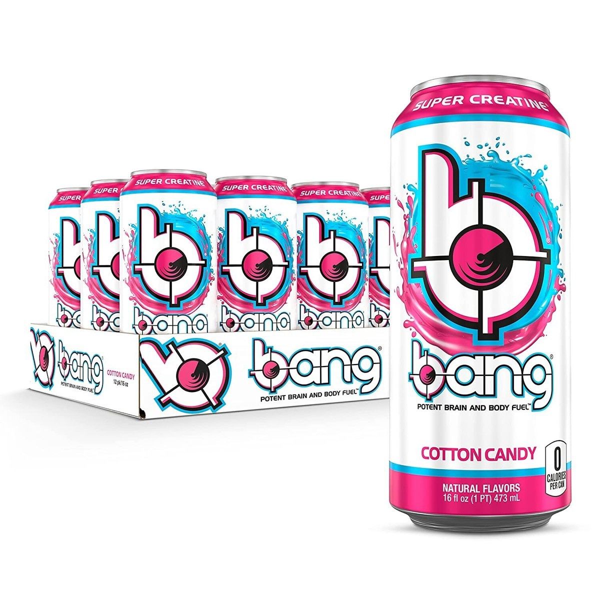 Bang Energy Cotton Candy Zero Sugar 473mL
