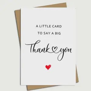 Thank You Card