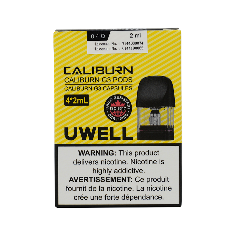 Uwell Caliburn (2mL) Replacement Pod 4 Pack