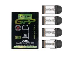 Uwell Caliburn (3mL) Replacement Pod 4 Pack, Size: G3/4 (0.6 ohm)