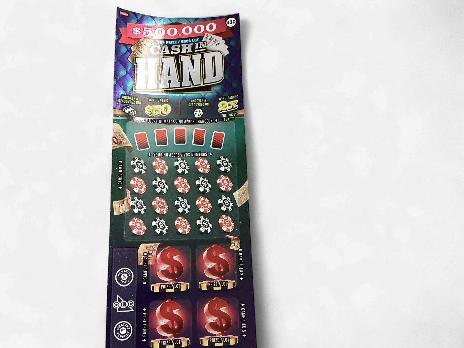 Cash In Hand -30.00