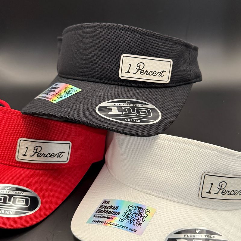MiLB - Golf Visor - 1 Percent