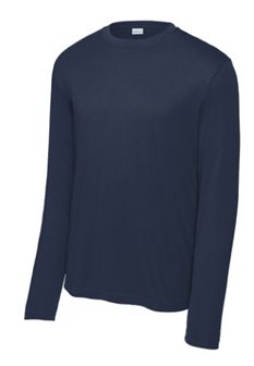 <1% MLB - Sport-Tek PosiCharge Competitor Tee Long Sleeve Back Center