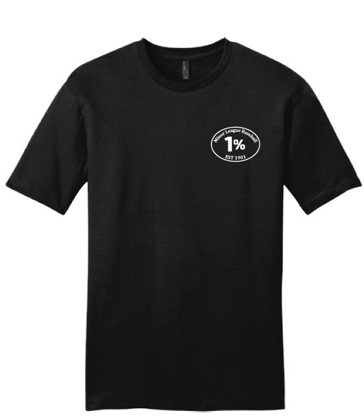 1% MiLB - Cotton Tee Shirt
