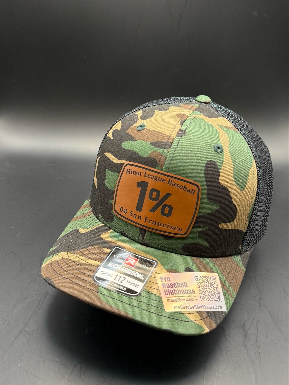 MiLB Custom Buckle - 1 Percent