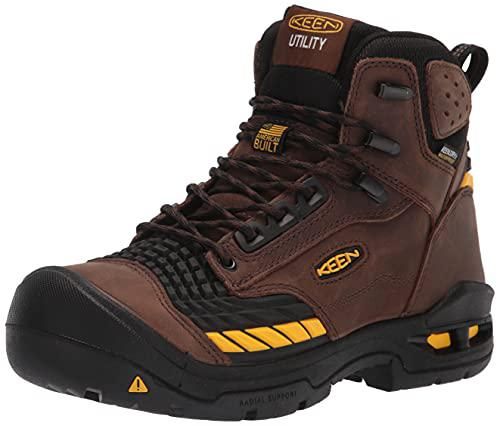 KEEN Utility Troy 6 KBF Waterproof (Dark Earth/Black) Men's Shoes