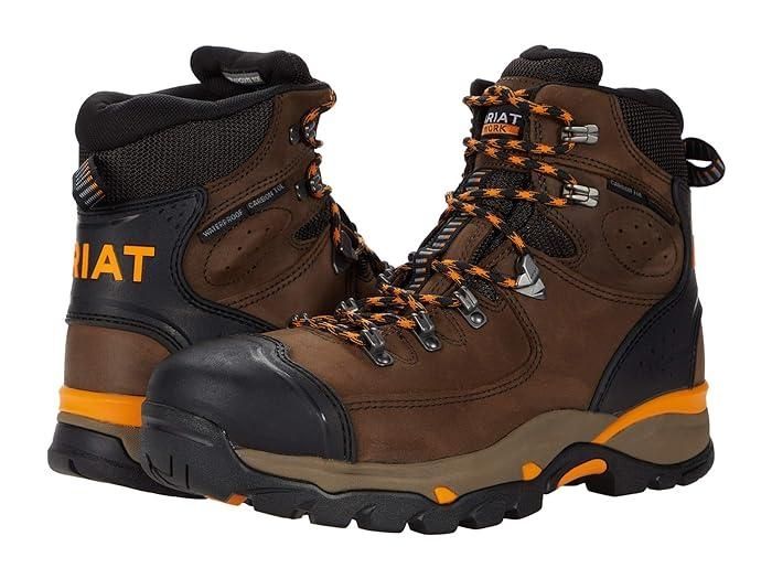 Ariat Endeavor 6" Waterproof Carbon Toe Men's Work Boots
