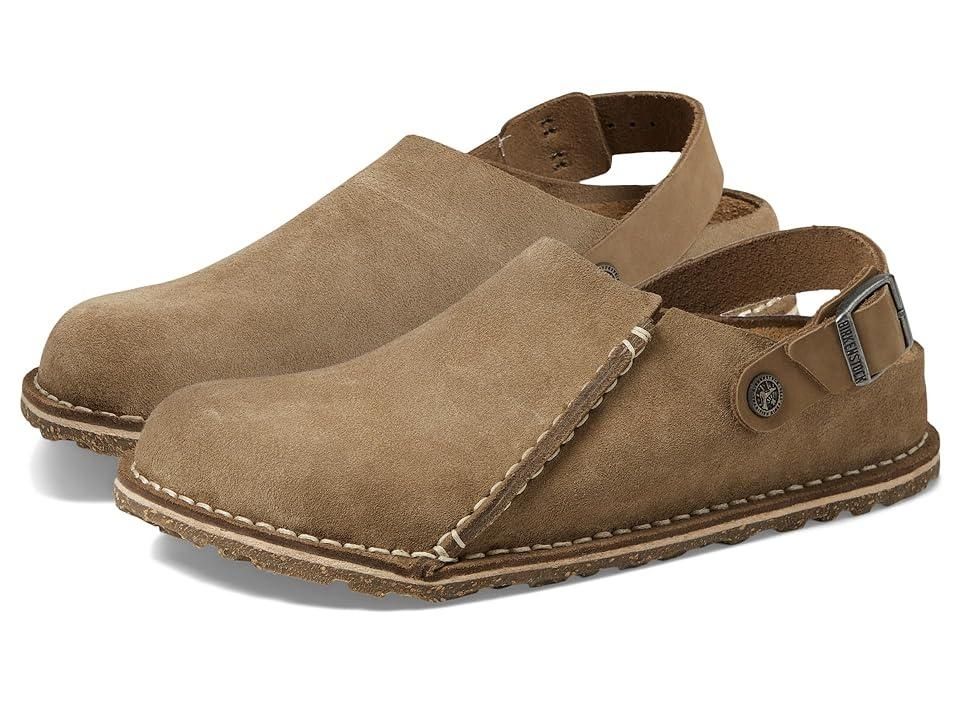 Birkenstock Lutry Premium Suede Gray Taupe