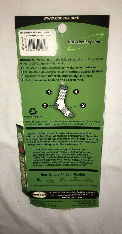 Ecosox Viscose Bamboo Cushioned Low Cut Socks Medium