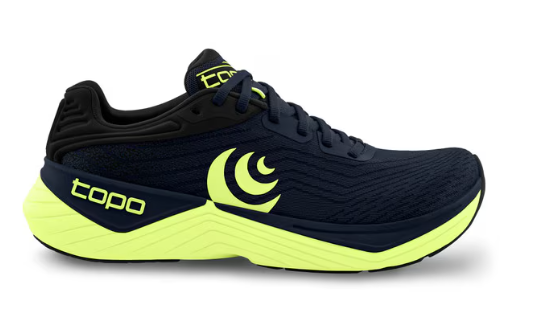 Topo Athletic Mens UltraFly 5 Navy/Lime M076