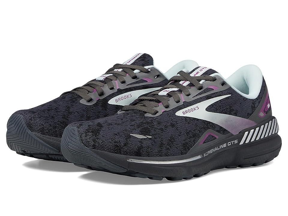 Brooks Women's Adrenaline GTS 23 Running Shoes in Black/Black