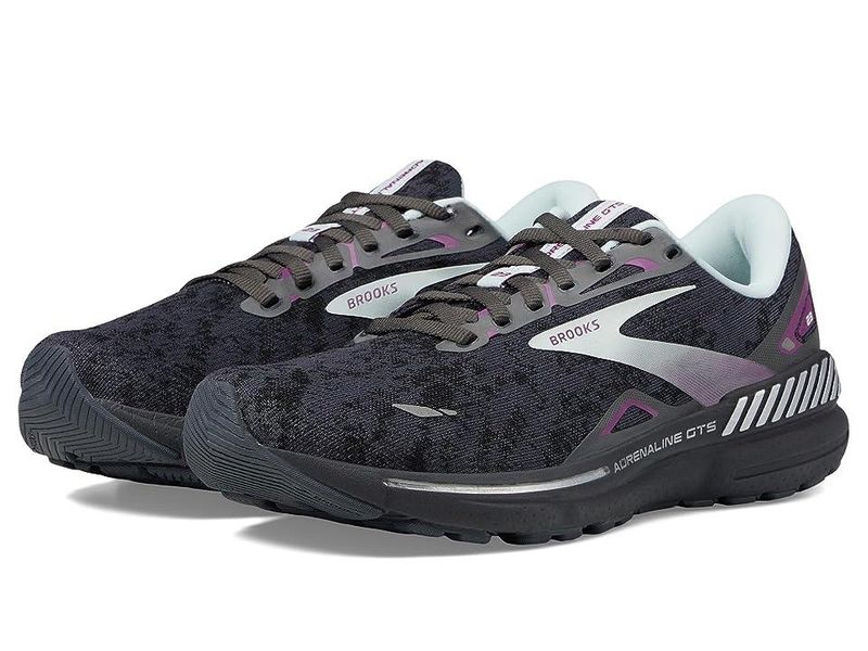 Brooks Women's Adrenaline GTS 23 Running Shoes in Black/Black