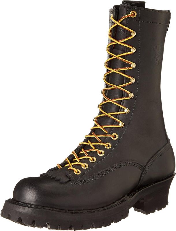 White's Boots Men 400VLTT Smoke Jumper Lace-to-Toe Boot