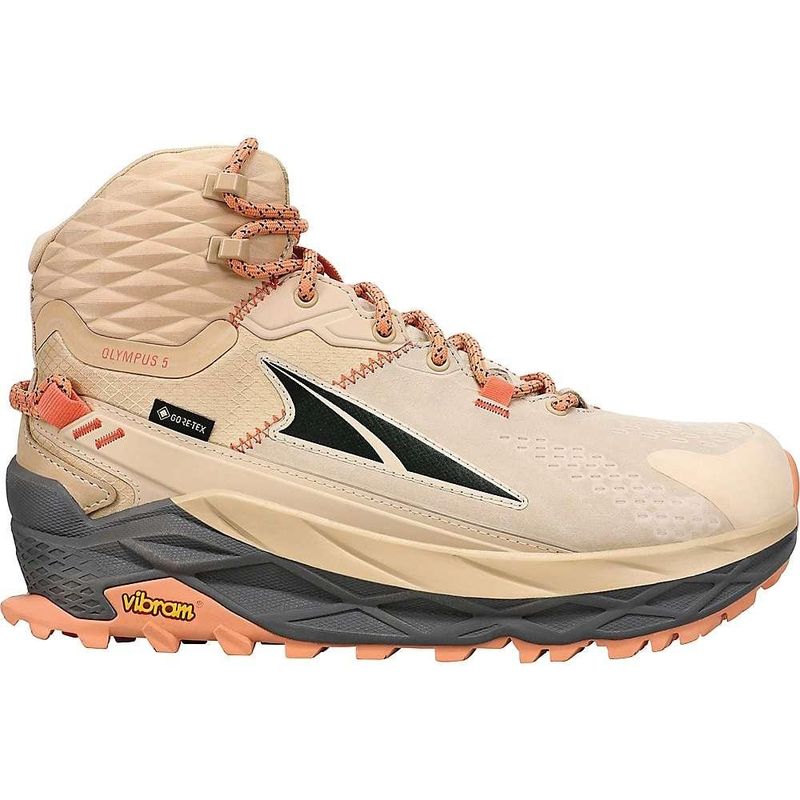 Altra Olympus 5 Hike Mid GTX (Sand) Women's Climbing Shoes