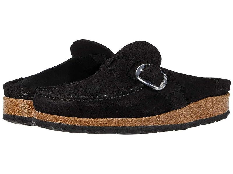 Birkenstock Buckley Black Suede