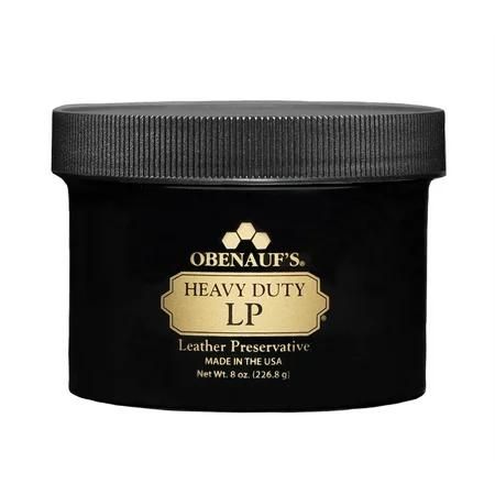 ObenaUF S Heavy Duty LP Leather Conditioner Natural Oil Beeswax Formula (8oz)