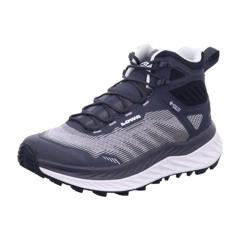 Lowa Women's Fortux GTX QC Lightweight Hiking Boots, Black White