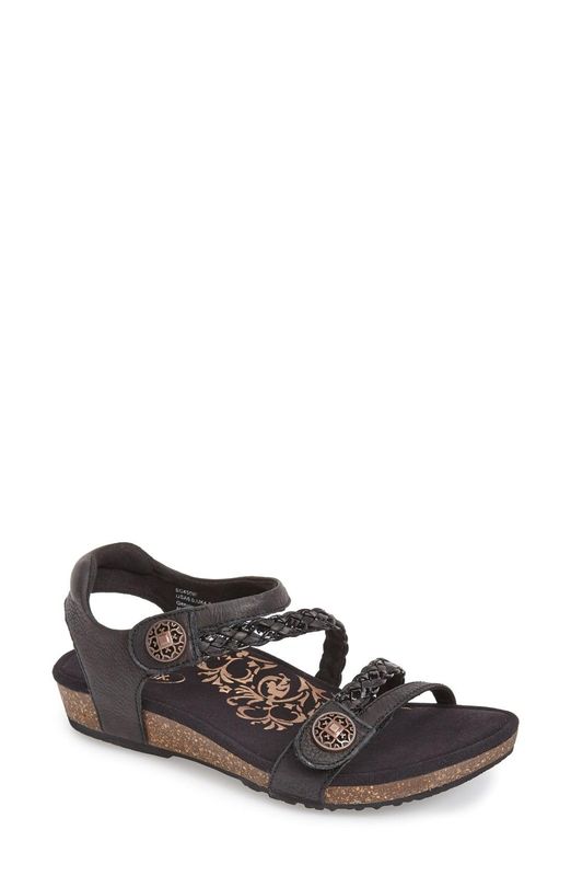 Aetrex W Lilly Navy Cutout SC571