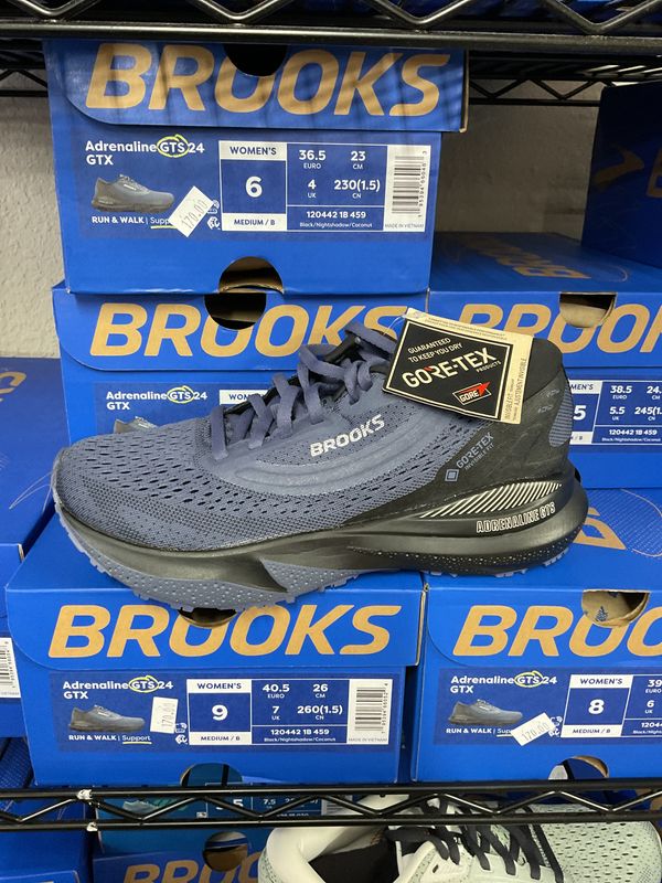 Brooks W Adrenaline GTS 24 GTX Black/Nightshadow/Coconut