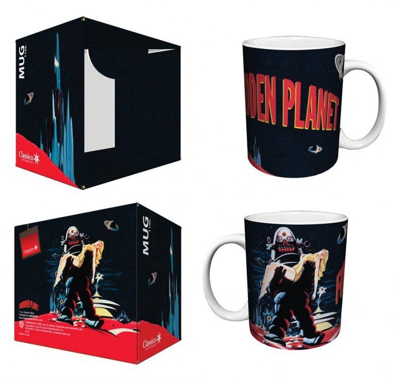 Forbidden Planet 11-ounce ceramic boxed gift mug