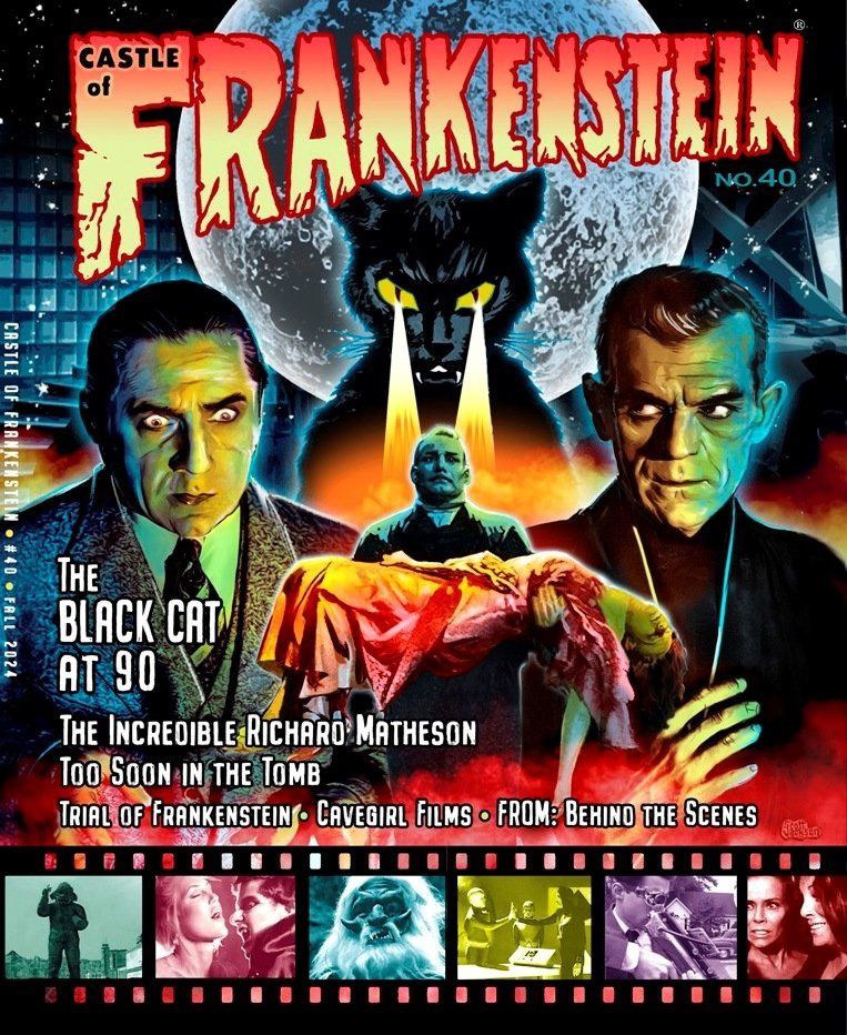Castle of Frankenstein #40 - The Black Cat - From - Richard Matheson - DIGITAL VERSION ONLY