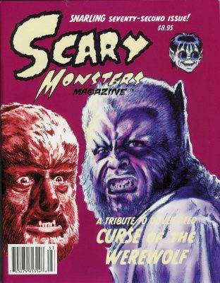 Scary Monsters magazine #72 - Curse of the Werewolf tribute!