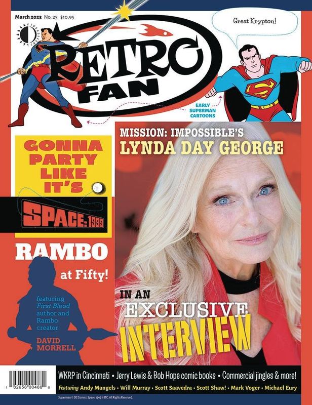 RetroFan #25 - Early Superman Cartoons - Lynda Day George