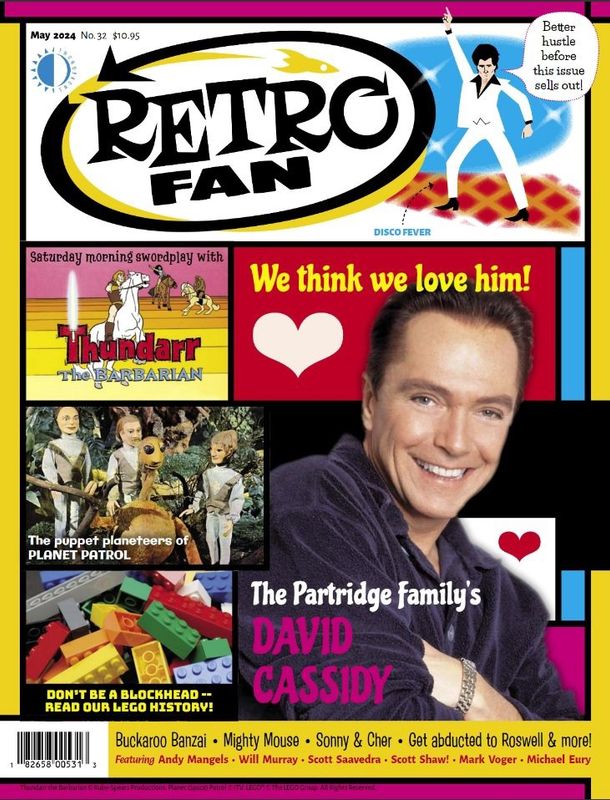 RetroFan #32 - David Cassidy - Disco Fever - Planet Patrol