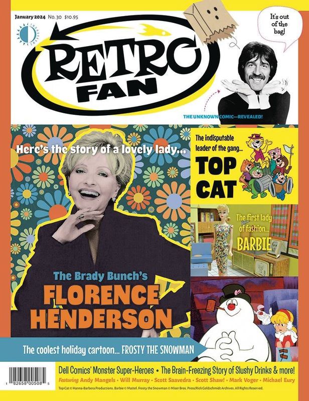 RetroFan #30 - Florence Henderson - Barbie - Monster Superheroes