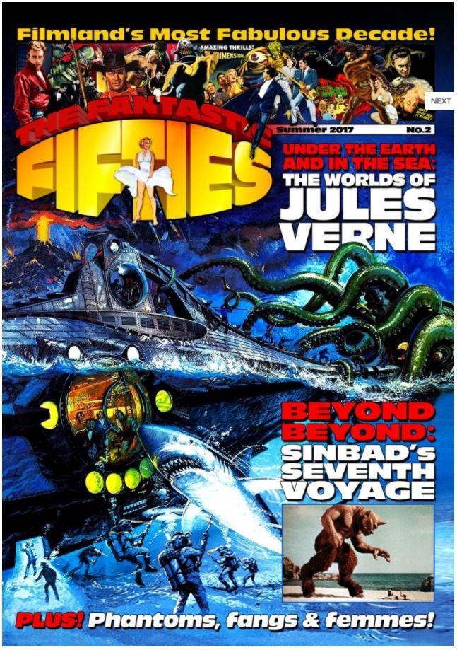 The Fantastic Fifties #2 Summer 2017 - Worlds of Jules Verne -1st or 2nd Edition