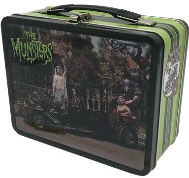 The Munsters Tin Tote Lunchbox Retro-Style